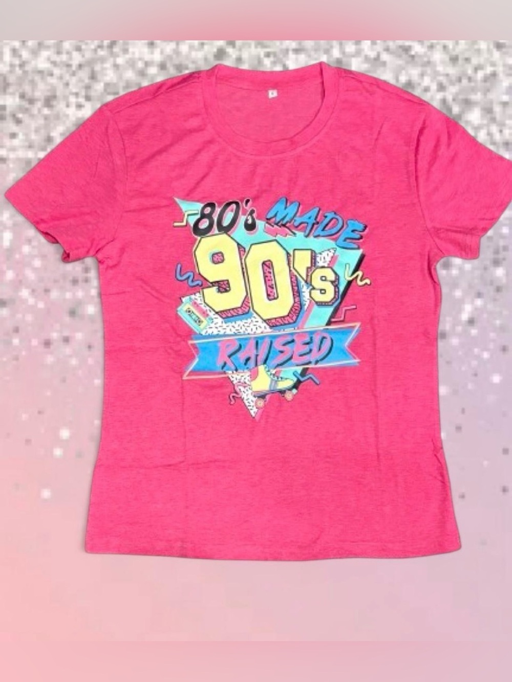 Women’s Retro Style Graphic Short Sleeve Tee~Size S